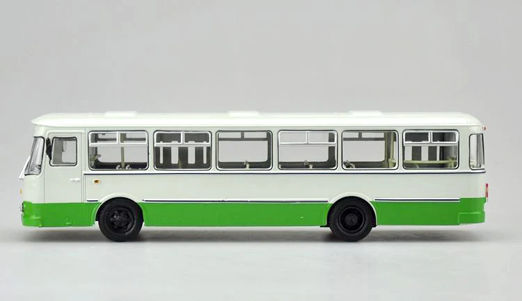 Автобус из алюминиевого сплава модель 1:43 России бывший в 677 м|bus model|russian modelmodel bus |
