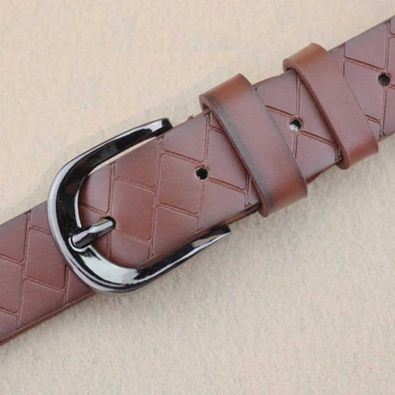 Однотонная цветная игла Пряжка из искусственной кожи ремни для женщин женские