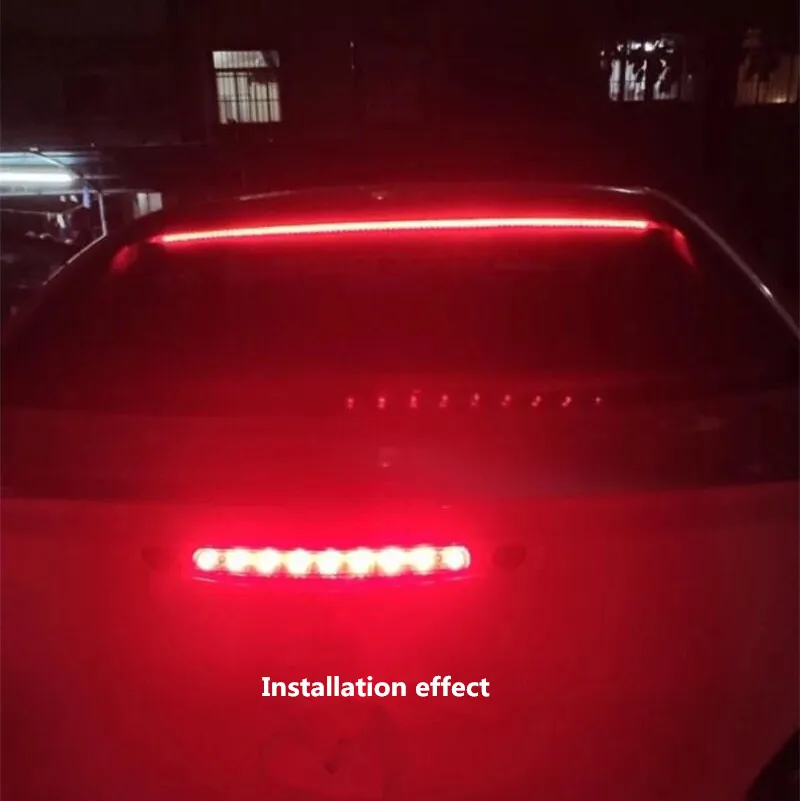 

Car Flexible LED High Mount Stop Rear Tail Warning Light Waterproof for Buick regal gs excelle encore lacrosse rende Car Styling