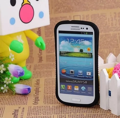 Для samsung Galaxy S3 Чехлы класса люкс повышенной прочности для задней панели + мягкий