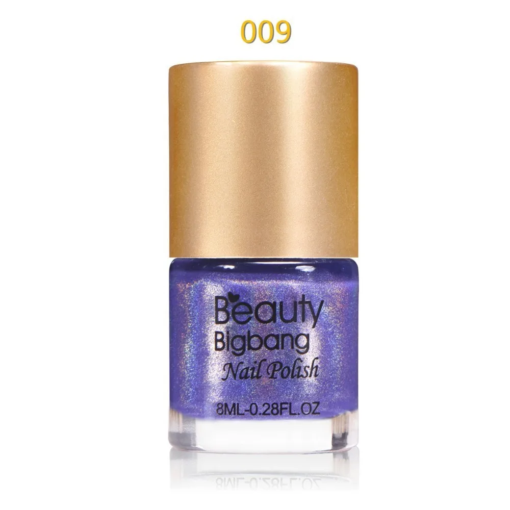 BeautyBigBang 8 мл лазерный гель лак с блеском для ногтей Esmaltes голографический для аксессуары для ногтей инструмент лак для ногтей - Цвет: 9