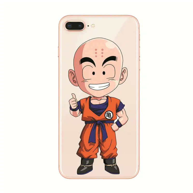 TPU Kulia горячая Распродажа Dragon Ball Z Goku Силиконовый ТПУ Прозрачный чехол для телефона чехол для iPhone 8 5S SE 5C 6 6s 7 7Plus X - Цвет: TPU