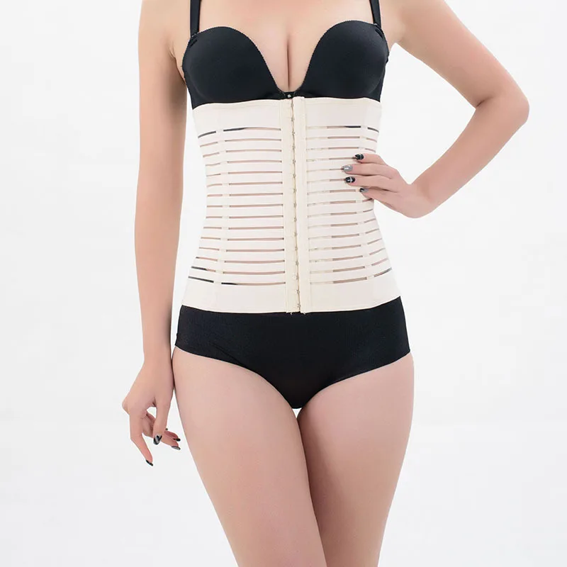 Черный Для женщин Body Shaper Пояс для похудения боди белье Утягивающее