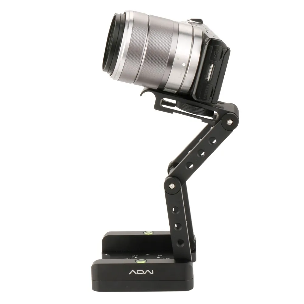 M гибкая наклонная головка штатива из алюминиевого сплава складная