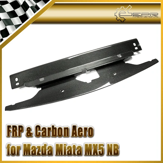 Автомобильный Стайлинг углеродное волокно радиатор охлаждающая панель