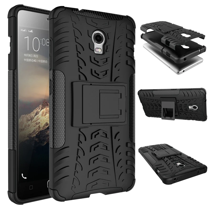 Для Lenovo Vibe P1 Случае Хен Жесткая Броня Heavy Duty дело Капа PC + TPU Стенд Держатель