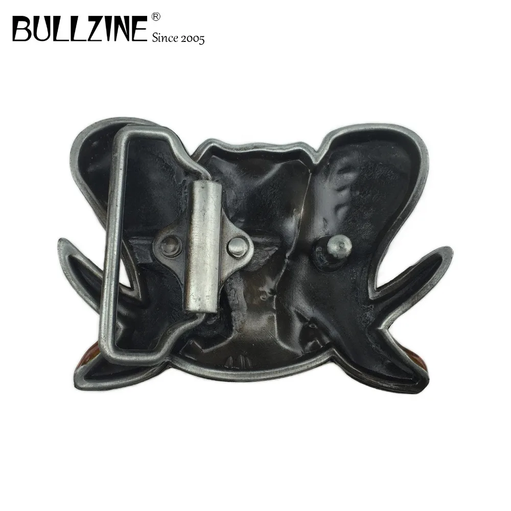Оптовая продажа ковбойские сапоги Bullzine в западном стиле пряжка ремня с оловянной