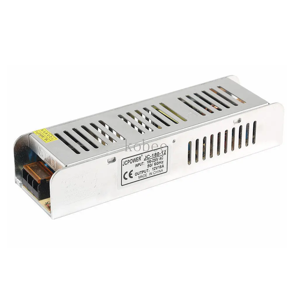 Источник питания 3A 5A 10A 15A 30A DC 12V трансформатор освещения для светодиодной ленты