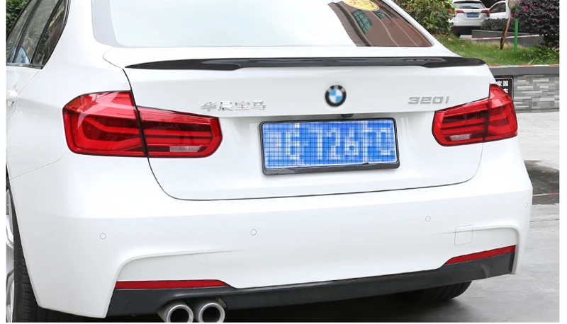 Стиль P для BMW F30 F80 M3 спойлер из углеродного волокна M характеристики стиль 2012 up 320i