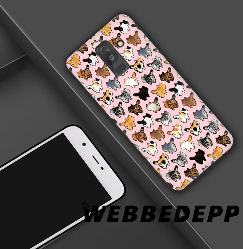 WEBBEDEPP Мягкий силиконовый чехол для Samsung Galaxy A9 A8 A7 A6 Plus 2018 A5 A3 2017 2016 Note 9 8 |