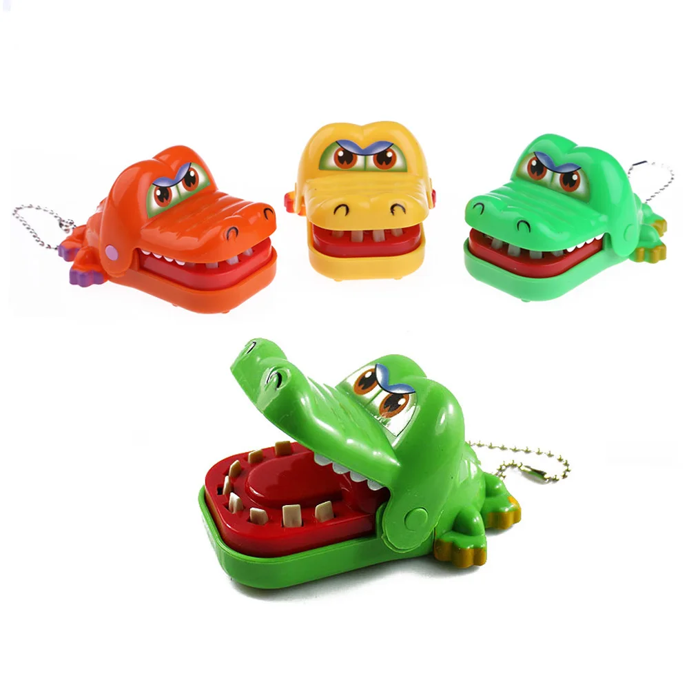Смешные детские игрушки розыгрыши Мультяшные животные крокодил дантист укусы