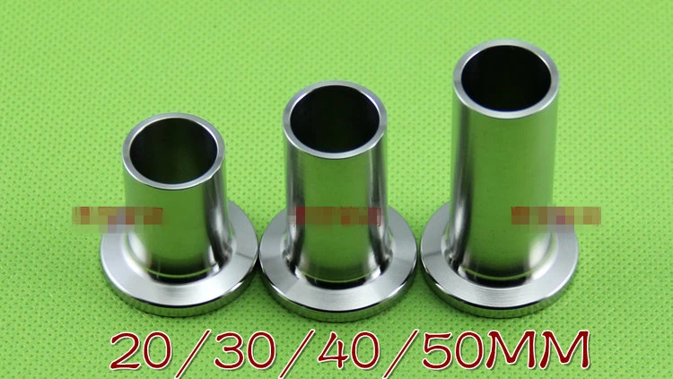 

1PCS Ferrule Half Nipple NW16/25/40/50 KF16/25/40/50 L=20/30/40/50mm SUS304 New Vacuum Pump Flange Welding Fittings to Tri Clamp