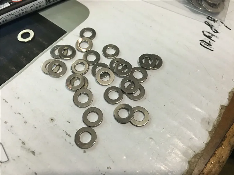 50 шт. прецизионных деталей Shim 10x5x1 мм для OpenBuilds OX CNC комплект колес 3D принтер v Wheel