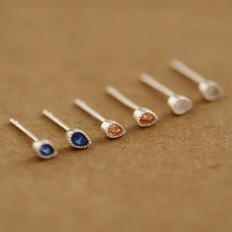 925 svминималистичные мини девушки стерлинговые светящиеся кольца Корейская