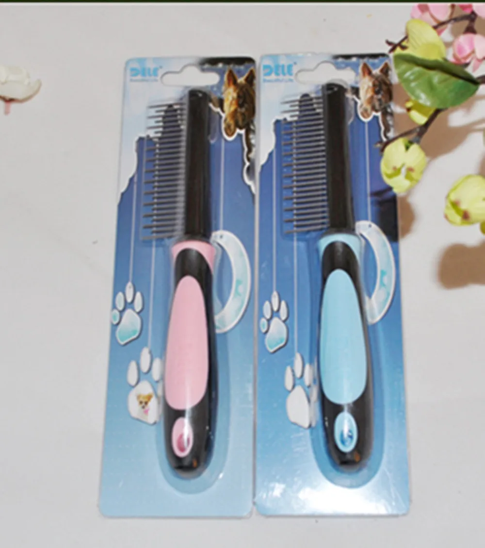 

New Design Single Sided Pin Comb for Dog Cat Pet Grooming Supplies Dog Cat Daily Comb