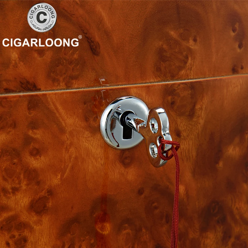 CIGARLOONG Cigar увлажняющая коробка кедр большой емкости увлажнение шкафчик портсигар чехол HH-9001