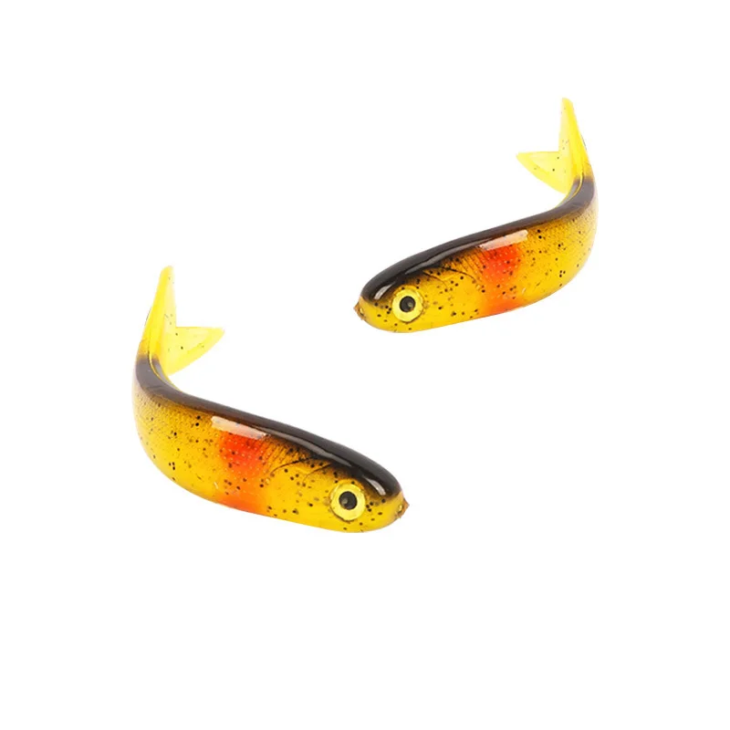 Tsurinoya мягкие приманки 65 мм 3 5 г/80 6 2 г с 3d глазами искусственная приманка Pesca swimbait