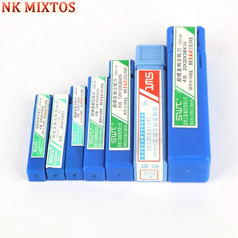 NK MIXTOS 7 шт. HSS прямой хвостовик 4 флейты Концевая фреза фрезерный станок с ЧПУ