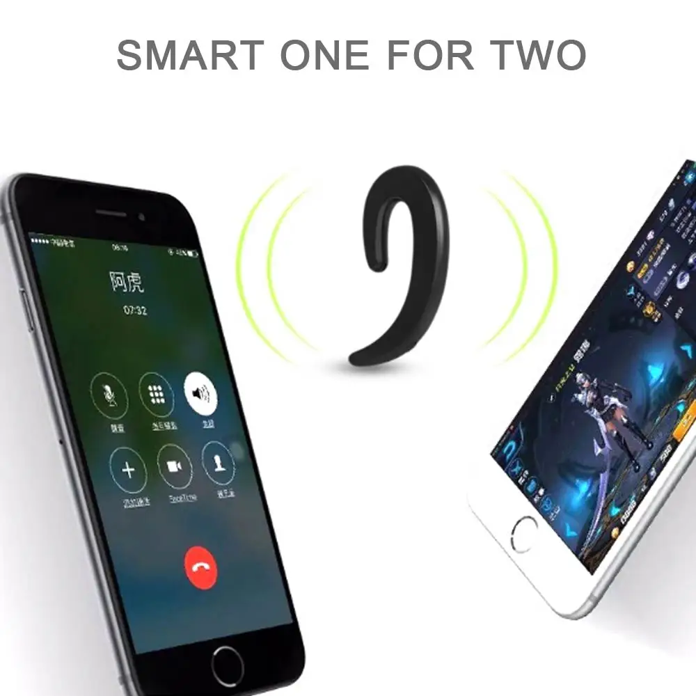 KOWA J1128 настоящие беспроводные Bluetooth наушники с костной проводимостью спортивные