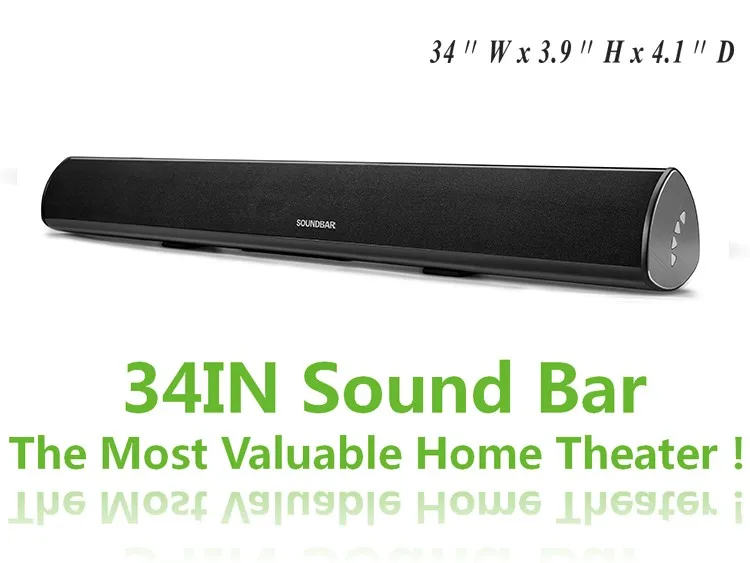 60 Вт оптические Hi-Fi Bluetooth беспроводные колонки Smart Mix бытовой Саундбар объемный стерео звук сабвуфер для xiaomi tv HD tv