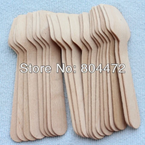 10000 шт. деревянные ложки для мороженого 9 5 см|cutlery manufacturer|wood wrapwood pellet |