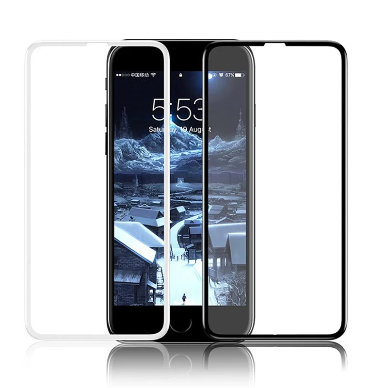 NFH 3 д полный Крытая Стекло для айфон 7 8 6X9 H крышка Экран защиты Apple на 6 6s Plus 10 X
