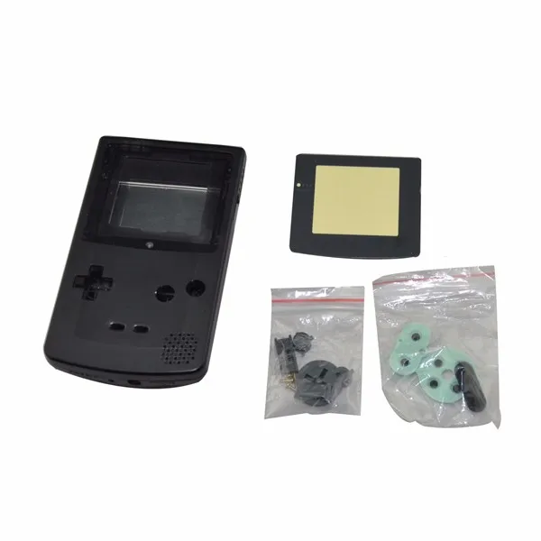 Для игрового мальчика Цвет Черный Зеленый сменный корпус gbc, чехол