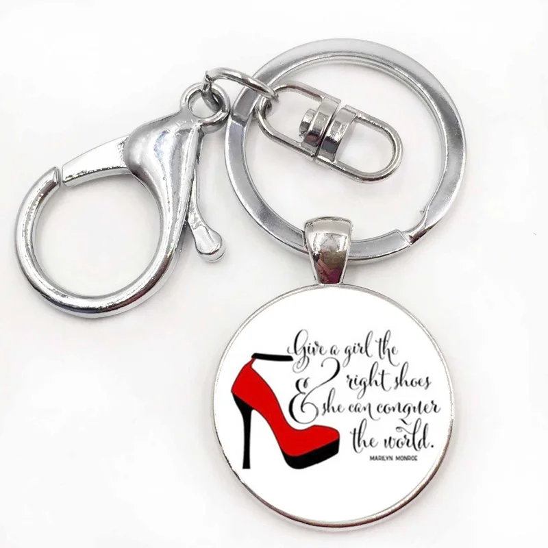 Женские на высоком каблуке брелок дайте девушке правильные обуви и она может