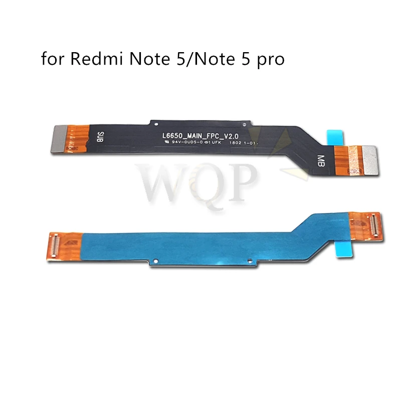 Материнская плата для Xiaomi Redmi Note 5 Pro гибкий кабель материнская подключение к ЖК