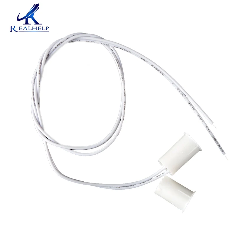 Белый датчик двери окна контакты сигнализации тростниковый переключатель