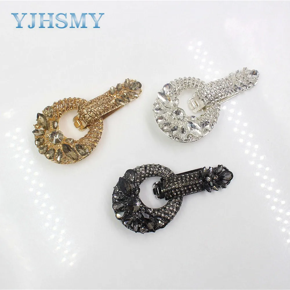 1710191 1 шт. 3 цвета Стразы инкрустированные металлические пуговицы Утконос Пряжка