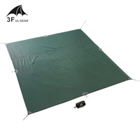 3f ul gear tent floor saver reinforced multi purpose tarp tent footprint camping beach picnic waterproof tarpaulin bay play