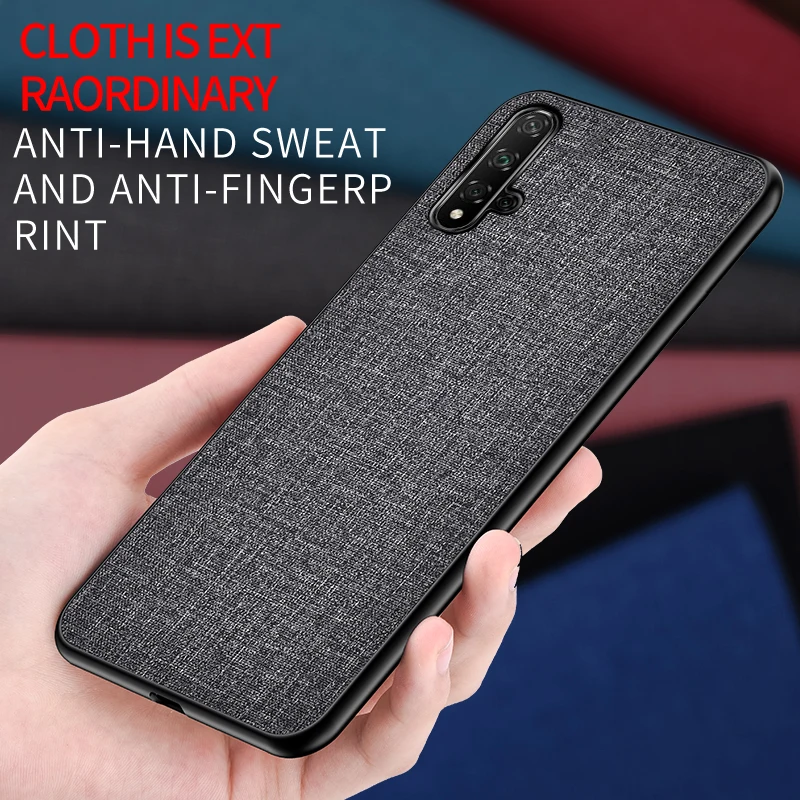 Чехол Ikrsses для Huawei Honor 20 роскошный Твердый чехол из искусственной кожи мягкий ТПУ