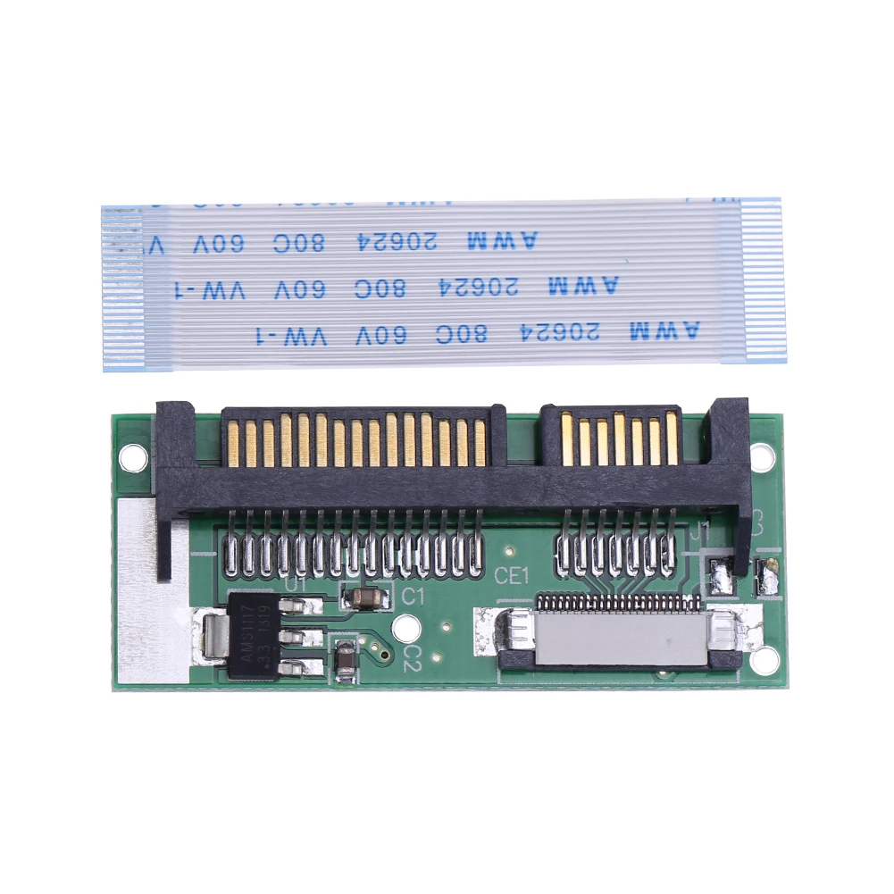 Адаптер-переходник 24 Pin ZIF на 22 SATA адаптер 1 8 дюйма LIF 2 5 PIN PCB для Mac | Компьютеры и