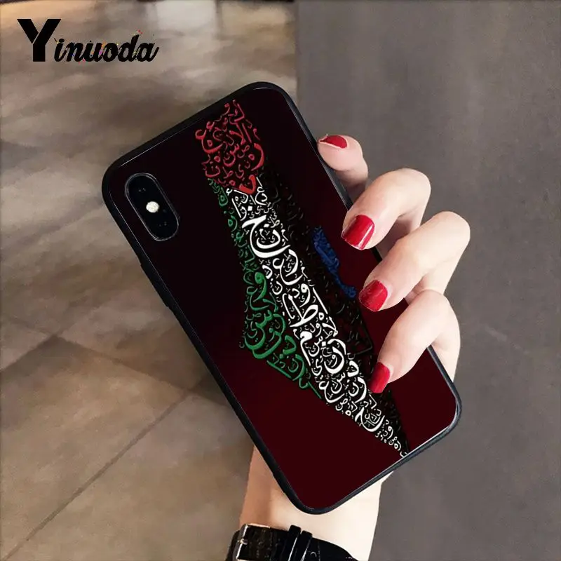 Чехол с изображением Палестины Broadsword черный мягкий чехол для телефона iphone 12 5 5Sx 6 7