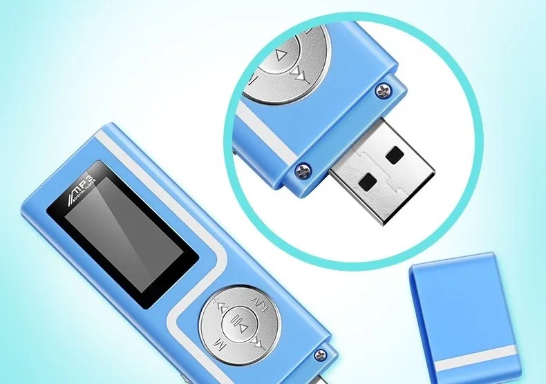 GERUIDA Mp3 плеер Быстрая зарядка USB MP3 мини музыкальный плеер также U диск 2G/4G/8G с fm-записью электронная книга OTG шнур