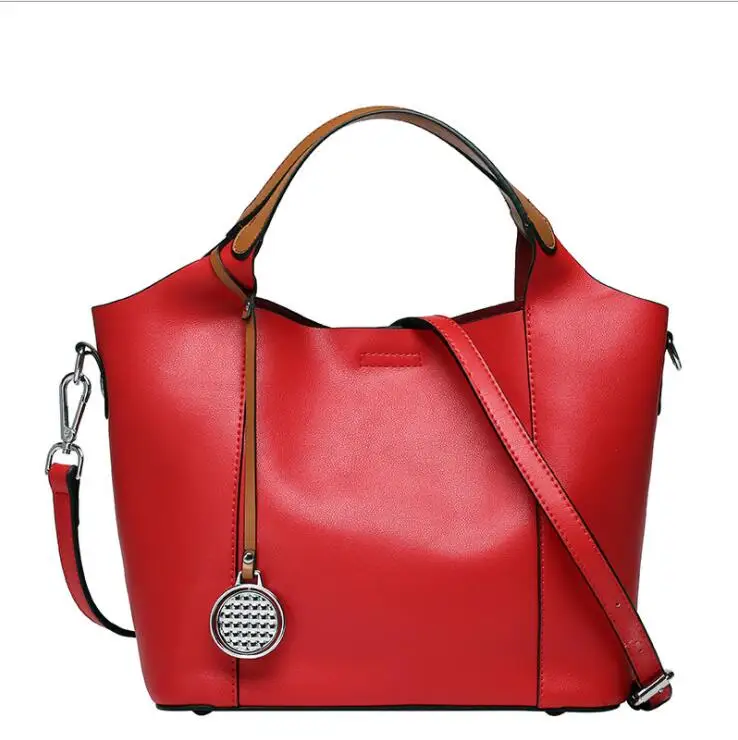 Кожаные сумки большая женская сумка высокое качество повседневные женские