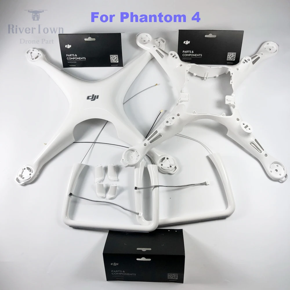 Замена для Dji Phantom 4 корпус/шасси ноги Верхняя Нижняя крышка для Phantom 4 запасные части