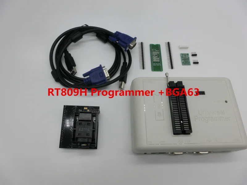 RT809H BGA63 RT809H emmc-nand программист TSOP56 TSOP48 кабель EDID ISP Header01 VGA HDMI BGA63 BGA64 BGA169 - Цвет: RT809H BGA63