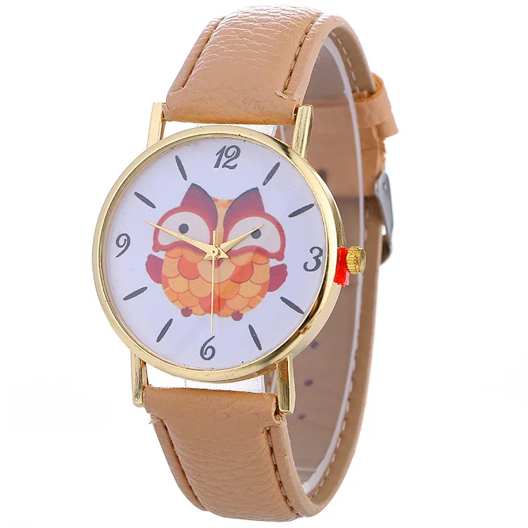 Модные Повседневное Для женщин кварцевые наручные часы weaven кожа Женские