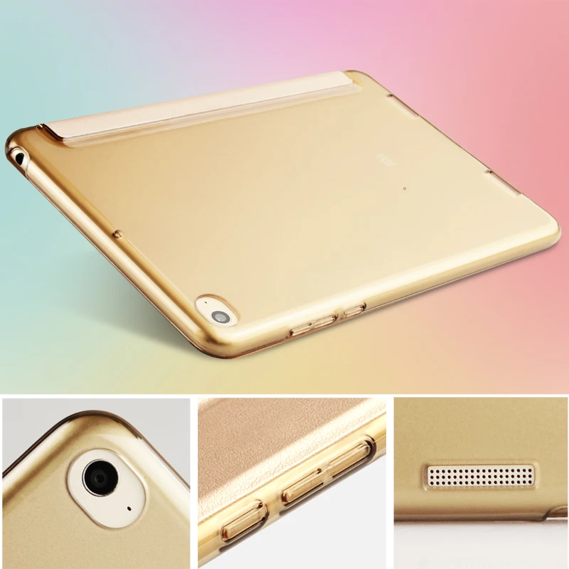 Новый Модный сплошной цвет полупрозрачный чехол для задней крышки роскошный Xiaomi