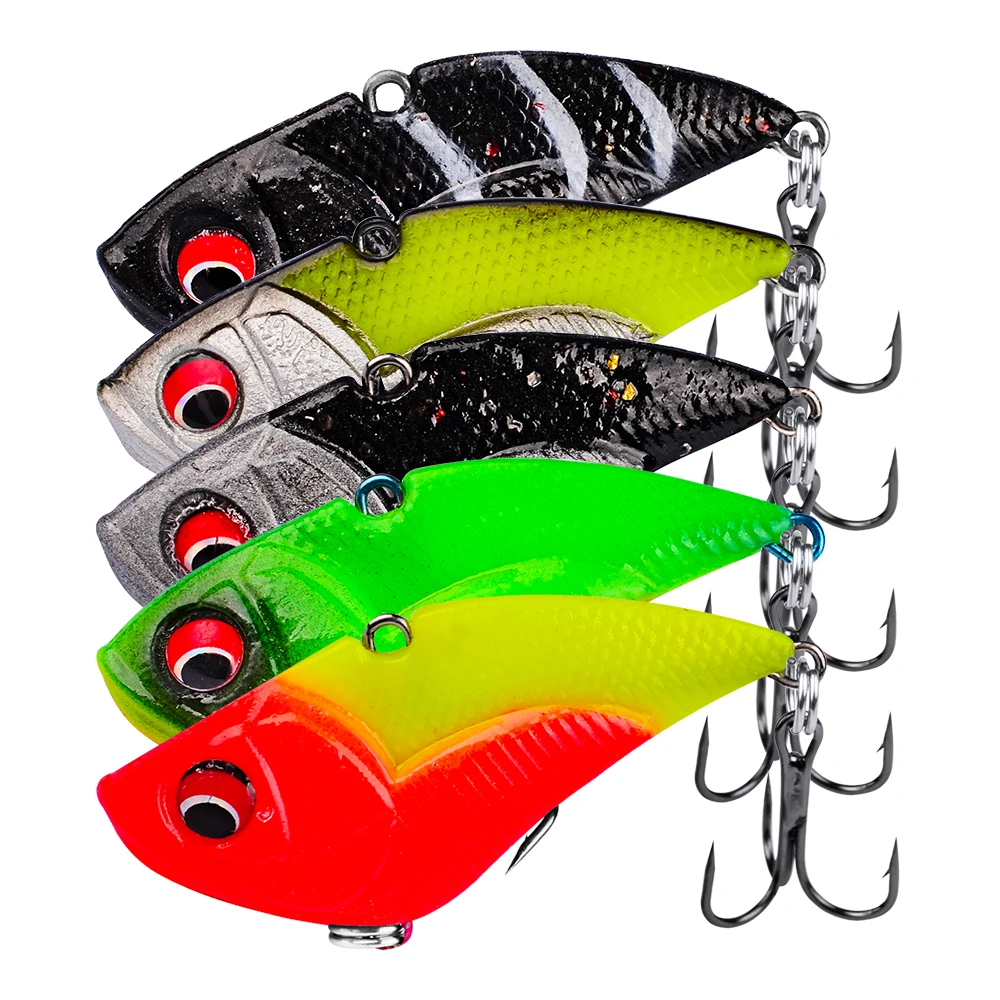 Direct Selling Hot Sale 5PCS/LOT Hard Crank 3D Eyes Bait Artificial Lures Crankbait Wobbler Fishing Tackle Treble Hooks jerkbait | Спорт и