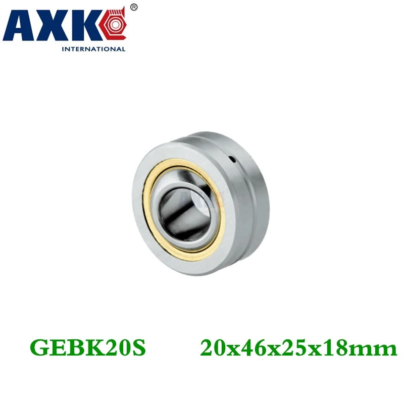 

Axk Gebk20s Pb-20 Radial Shaft Spherical Plain Bearing With Self-lubrication