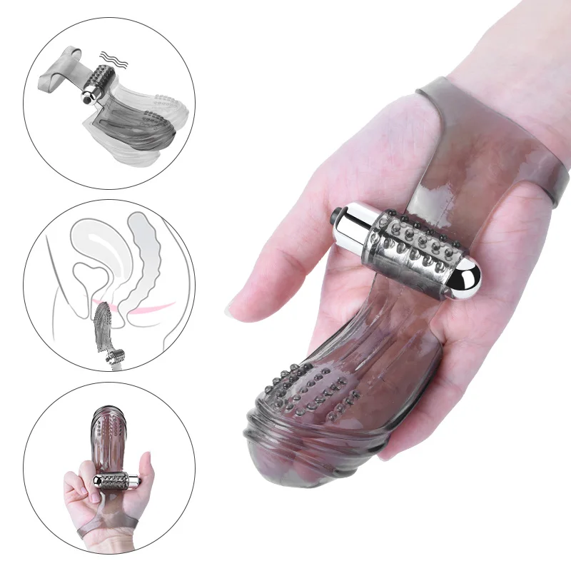 Напальчник Женский вибратор мастурбатор G точечного массажа клитора