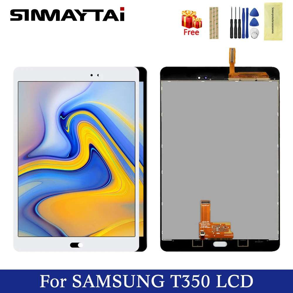 

New LCD T350 For Samsung Galaxy Tab A 8.0 SM-T350 T350 SM-T355 T355 LCD Display Matrix Touch Screen Digitizer Full Assembly