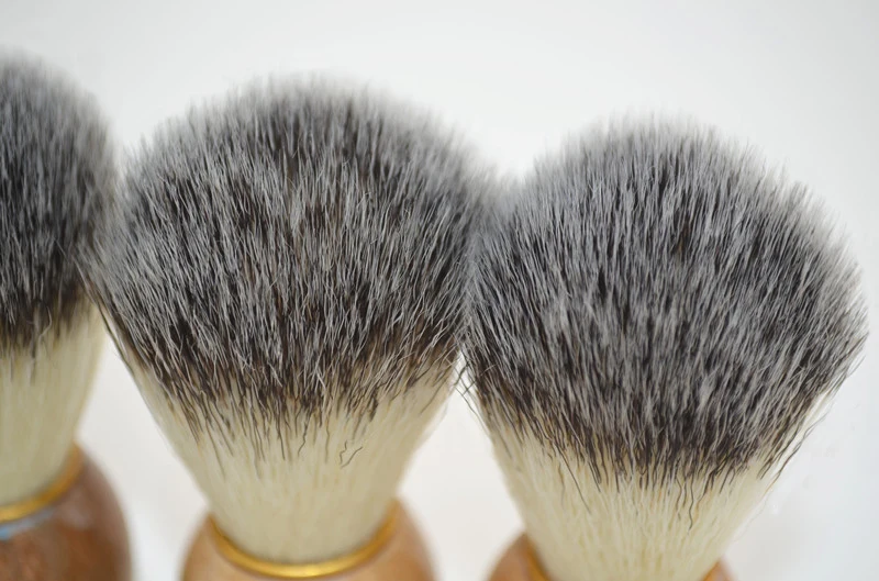 Синтетические волосы Парикмахерская щетка для бритья бороды|shaving brush|synthetic hair shaving
