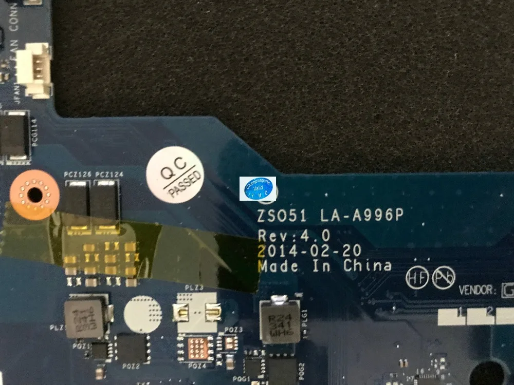 Быстрая доставка совершенно новая материнская плата ZSO51 для ноутбука HP 15-G с