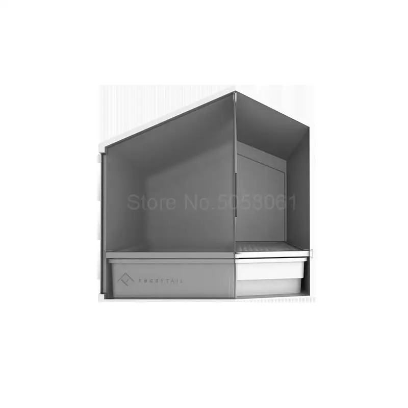 Cats Supplies Semi-closed Toilet Little Cat Litter Box Spill Prevention Home Cat Sand Basin To Cat Excrement