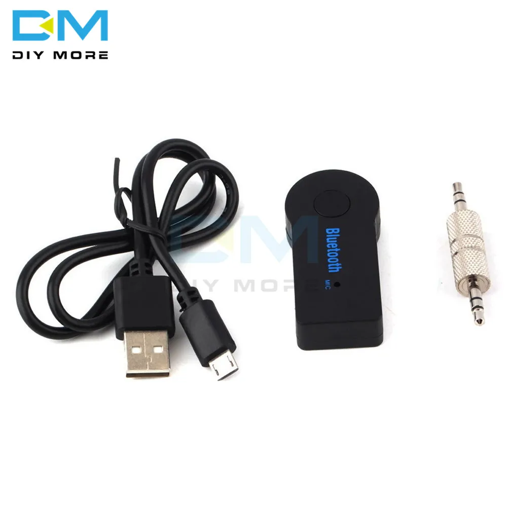 Bluetooth V3.0 EDR Wireless Stereo Audio Music Receiver Module Adapter 3.5mm Jack 10M Handsfree For Car AUX A2DP With Microphone |