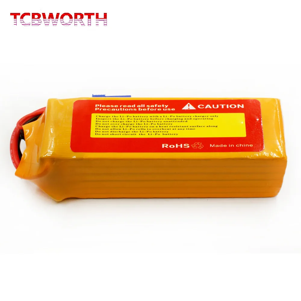 TCBWORTH 6S 22 2 V 4500 мА/ч 60C RC вертолетный Липо Аккумулятор для РУ самолет квадротор AKKU